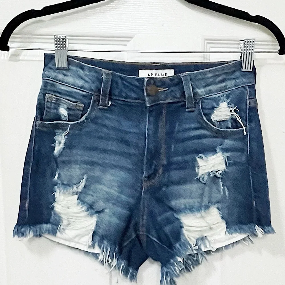 AP Blue By Aphrodite Denim Shorts Size Small